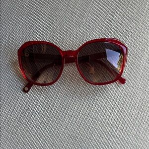 Chic Red Sunglasses